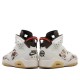 Air Jordan 6 Retro Quai 54 Sail Brown 2020 Womens/Mens AJ6 Sneakers CZ4152-100