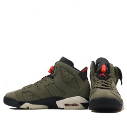 Air Jordan 6 Retro "Travis Scott" Mens/Womens AJ6 Sneakers CN1085-200