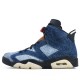 Air Jordan 6 Retro Washed Denim Mens AJ6 Sneakers CT5350-401